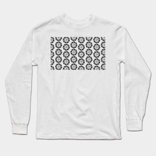 Aperture Lab logo pattern style Long Sleeve T-Shirt